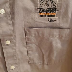 WILLIE G DAYTONA BIKEWEEK HARLEY-DAVIDSON buttondown shirt Small